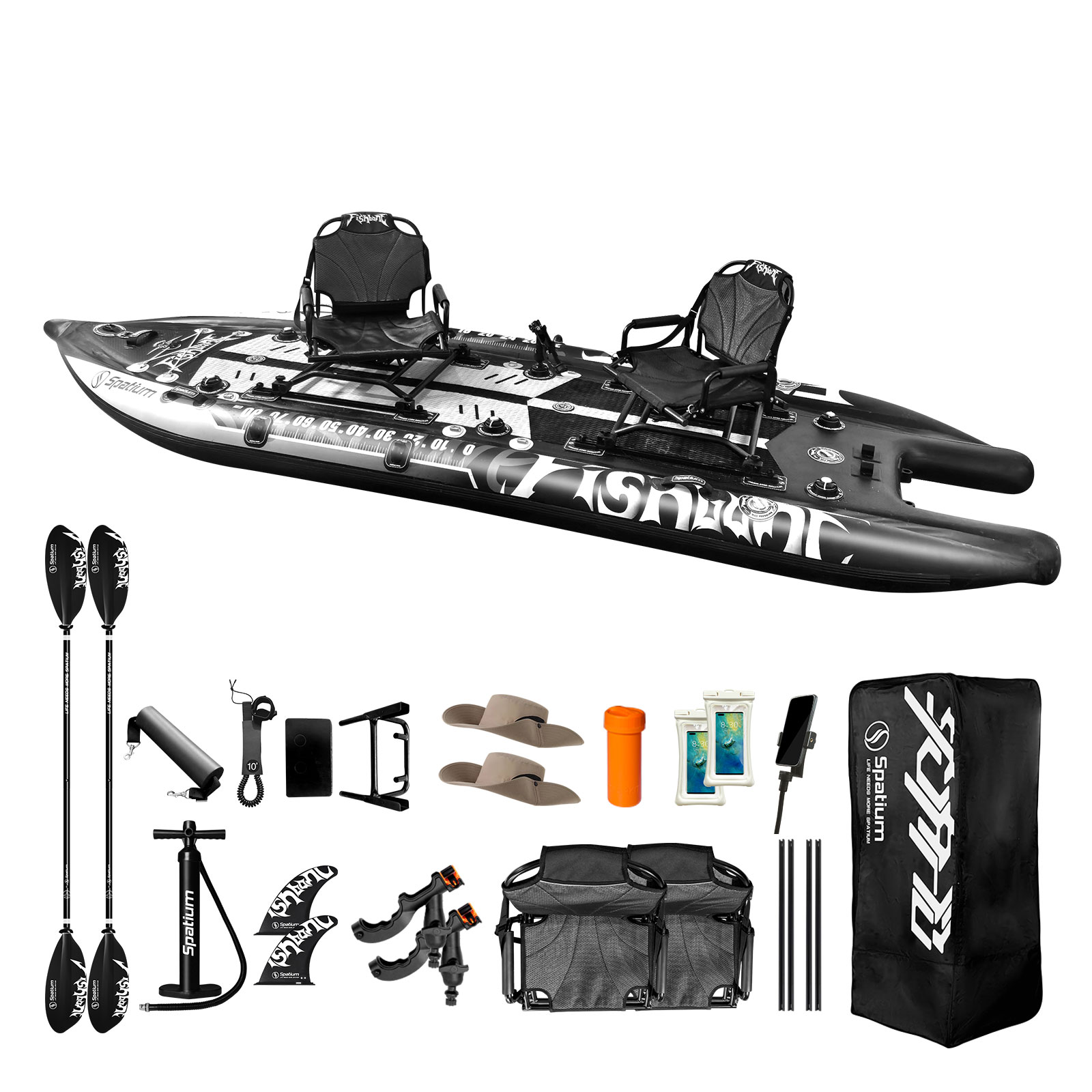 Fishing Boat Inflatable - Spatium Tavola da Paddle Gonfiabile per